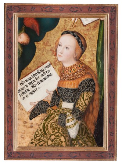 Heilige Christina, ca. 1520-22 von Lucas Cranach the Elder